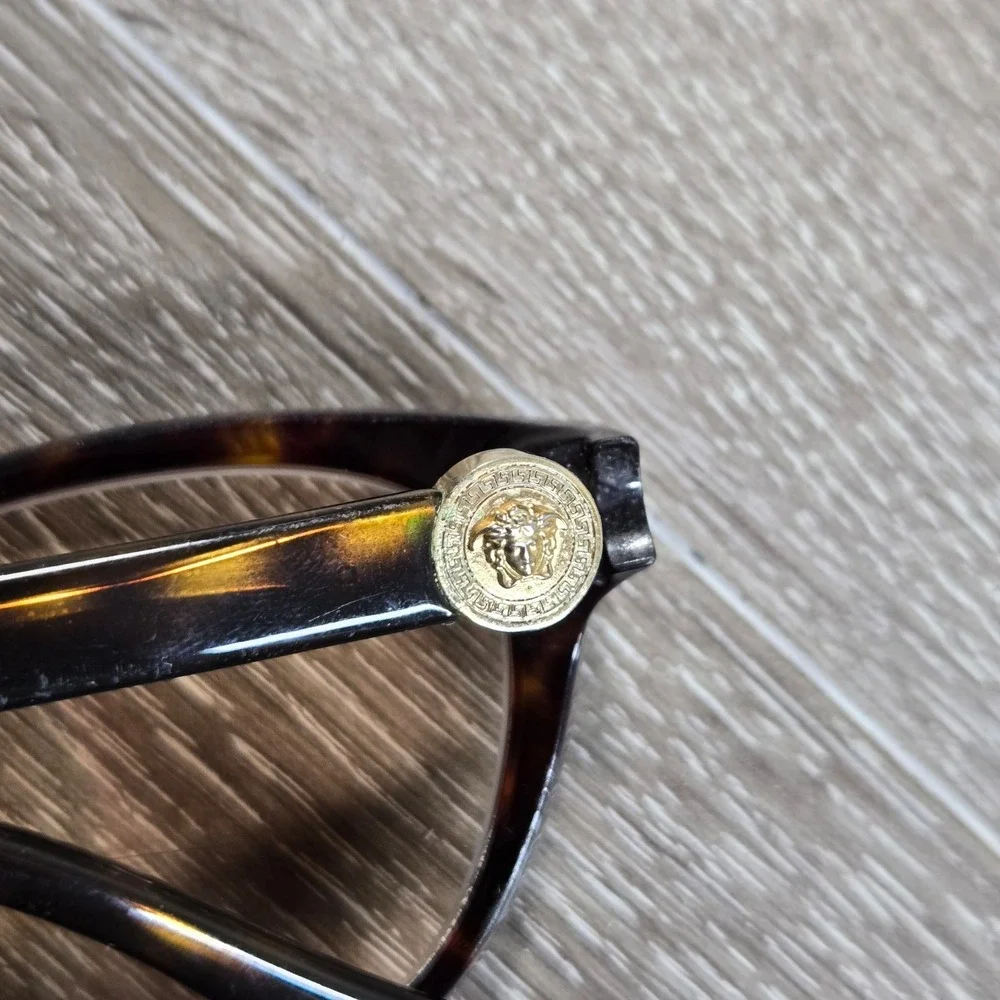 Versace VE 3330 Tortoiseshell Cat Eyewear Frame ONLY BV7336286 55-19 145 Italy